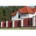 Забор из металло/штахетника